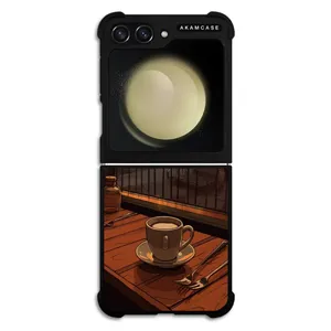 AKAM AMC-WSGZFLIP5-COFFEE-11 Cover For Samsung Galaxy Z Flip 5
