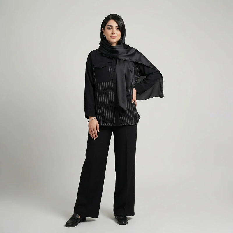 ست شومیز و شلوار زنانه السانا کد 209305