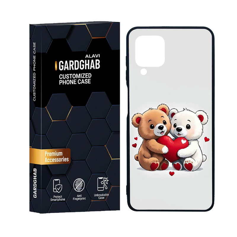 کاور گارد قاب علوی مدل دور ژله ای فانتزی مناسب برای گوشی موبایل سامسونگ Galaxy M22 4G