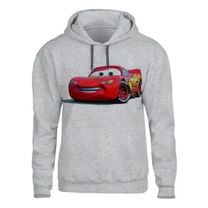 هودی مردانه مدل CAR  کد 200 رنگ طوسی