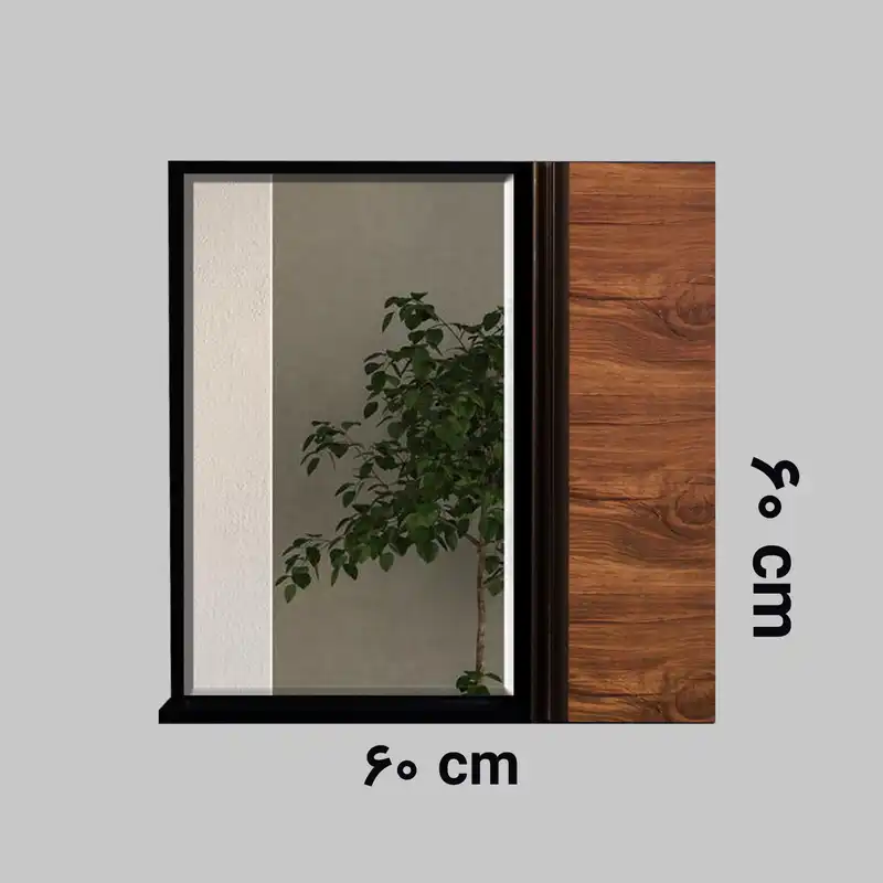 ست کابینت و روشویی مانلی مدل H20 به همراه آینه و باکس