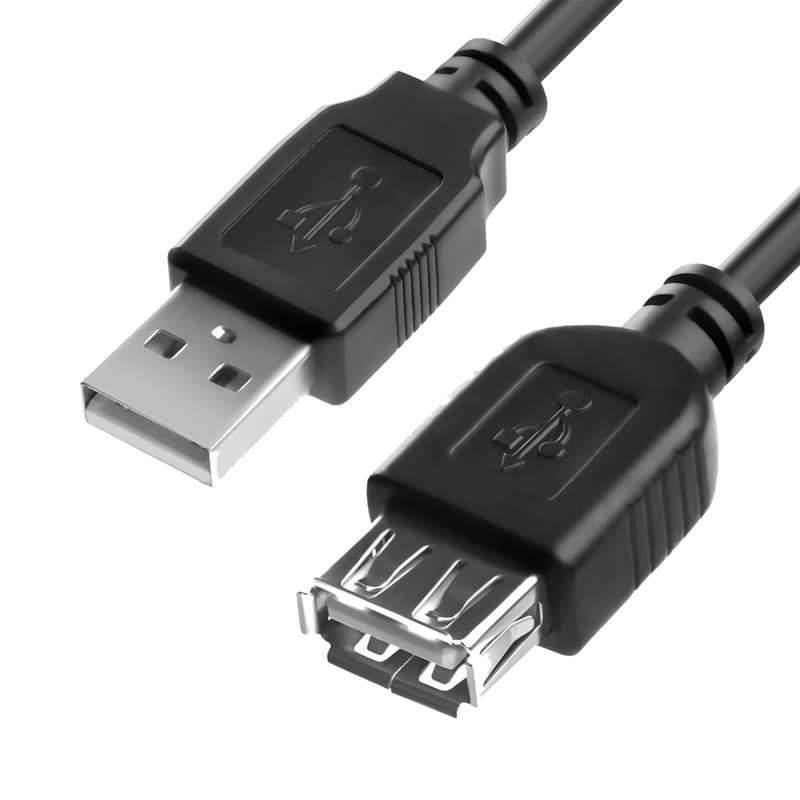 کابل افزایش طول USB2.0 مدل 1245 طول 1.5 متر کابل افزایش طول USB2.0 مدل 1245 طول 1.5 متر