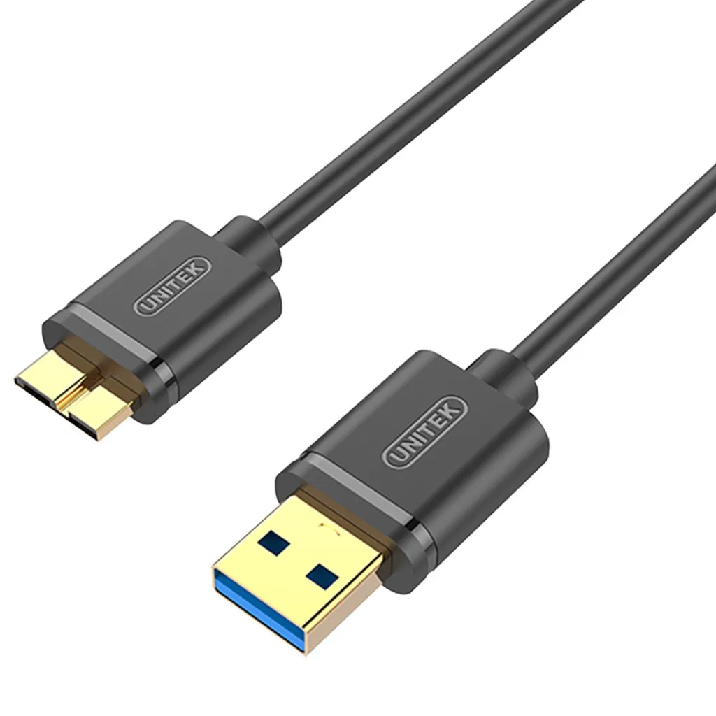 کابل تبدیل USB 3.0 به Micro-B یونیتک مدل Y-C462GBK طول 1.5 متر
