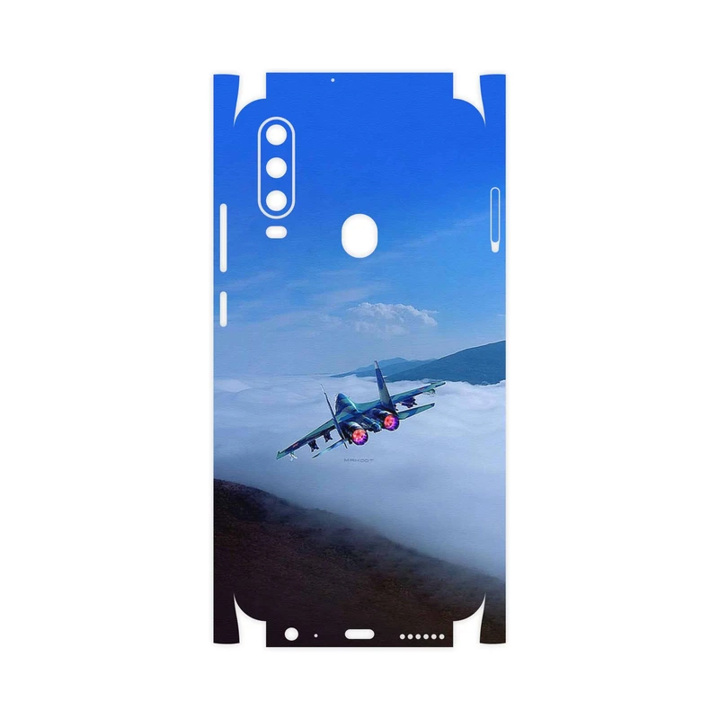 برچسب پوششی ماهوت مدل Fighter plane Su27-FullSkin مناسب برای گوشی موبایل جی ال ایکس Shahin 2