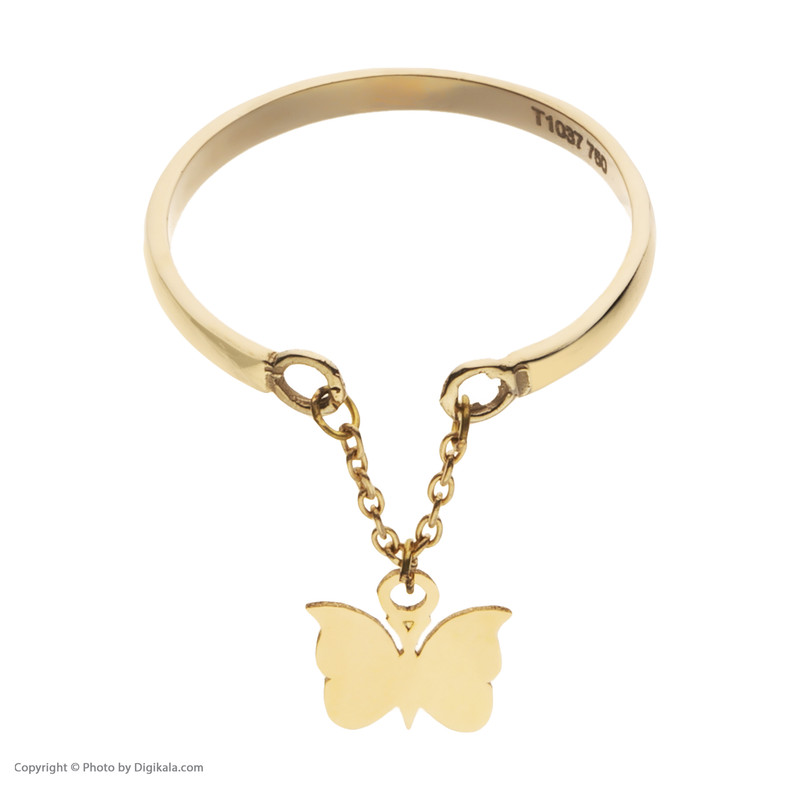 انگشتر طلا 18 عیار زنانه مایا ماهک مدل MR0692
