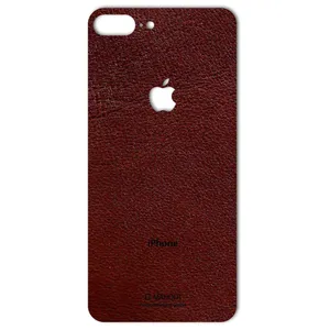 MAHOOT Natural Leather Cover Sticker for iPhone 8 Plus