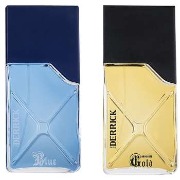 ادوتویلت مردانه اورلین مدل Derrick Gold حجم 100 میلی لیتر به همراه ادوتویلت مردانه اورلین مدل Derrick Blue حجم 100 میلی لیتر