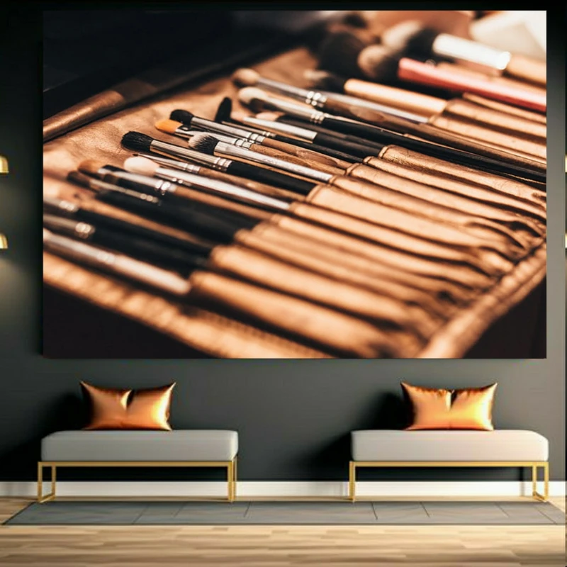 استیکر طرح قلمو مدل آرایشی کد BK23965