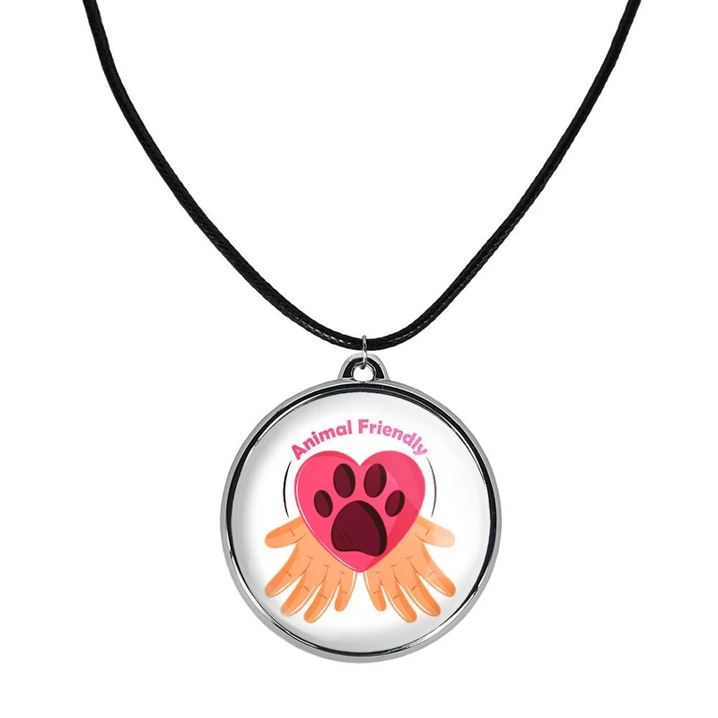 گردنبند خندالو مدل حمایت از حیوانات کد 2734327344