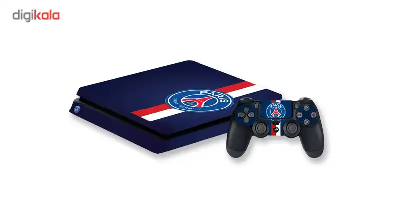 برچسب افقی پلی استیشن 4 گراسیپا طرح PSG II