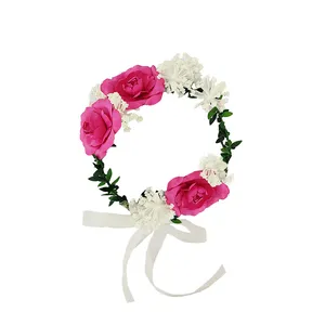 تاج مو دخترانه مدل رز کد 015