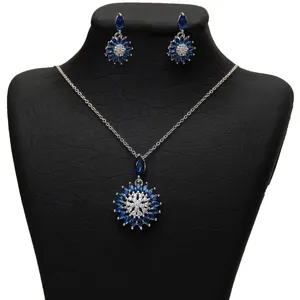 نیم ست نقره شهر جواهر مدل SJS-SE030