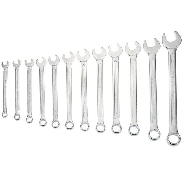 آچار یکسر تخت و یکسر رینگی توسن مدل T101-S12 مجموعه 12 عددی