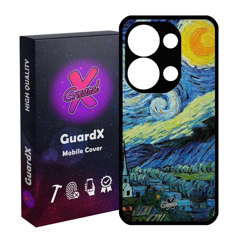 کاور گارد ایکس طرح Art مناسب برای گوشی موبایل شیائومی Redmi Note 13 Pro 4G / Poco M6 Pro 4G