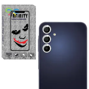 محافظ لنز دوربین رینگی اینفینیتی مدل Ring-Diamond-IN مناسب برای گوشی موبایل سامسونگ Galaxy A55