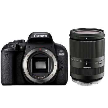 دوربین دیجیتال کانن مدل EOS 800D بدنه به همراه لنز تامرون AF 18-200mm F3.5 - F6.3 Di-II