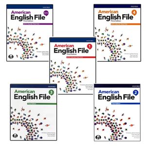کتاب American English File 3rd اثر جمعی از نویسندگان انتشارات هدف نوین 5 جلدی