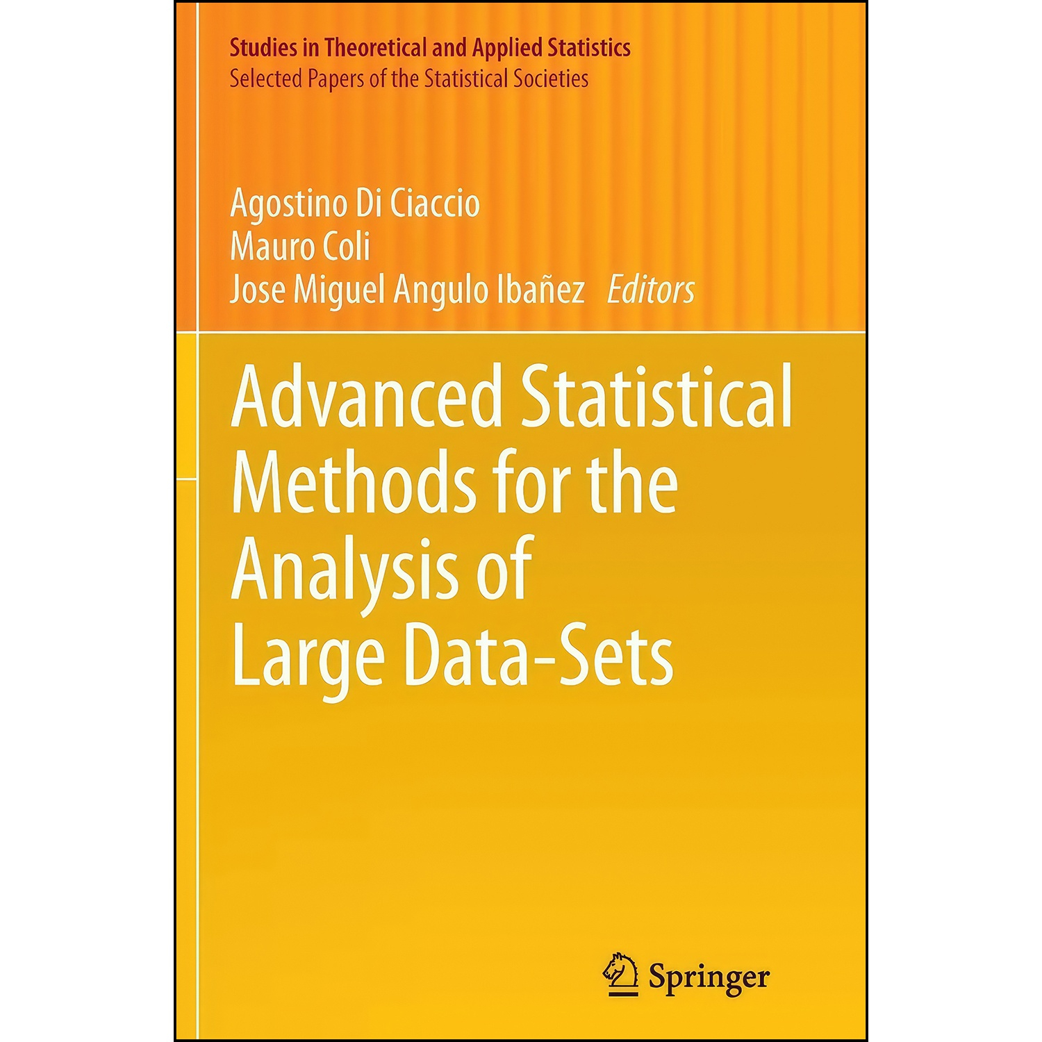 کتاب Advanced Statistical Methods for the Analysis of Large Data Sets ...