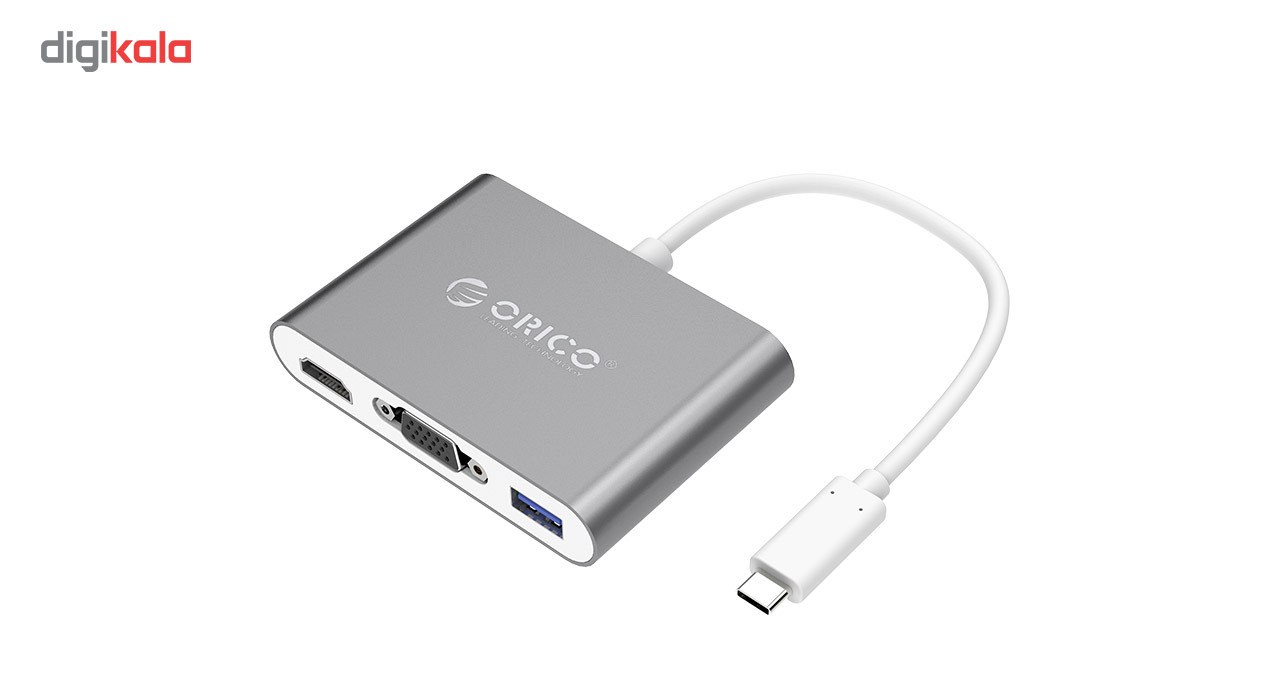 مبدل USB-C به USB/VGA/HDMI اوریکو مدل RCHV