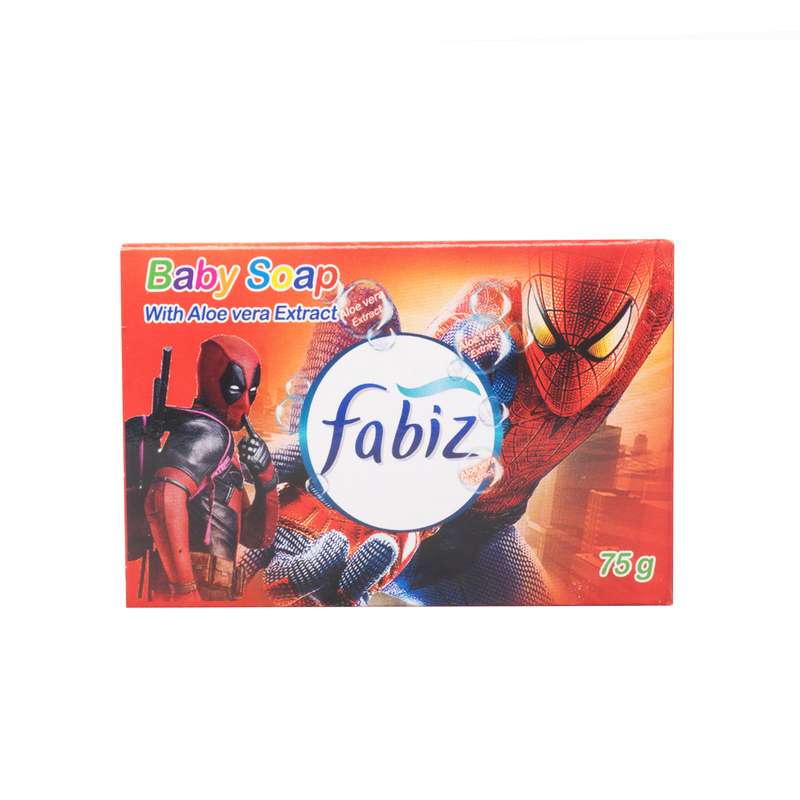 صابون بچه فابیز مدل Spiderman وزن 75 گرم صابون بچه فابیز مدل Spiderman وزن 75 گرم