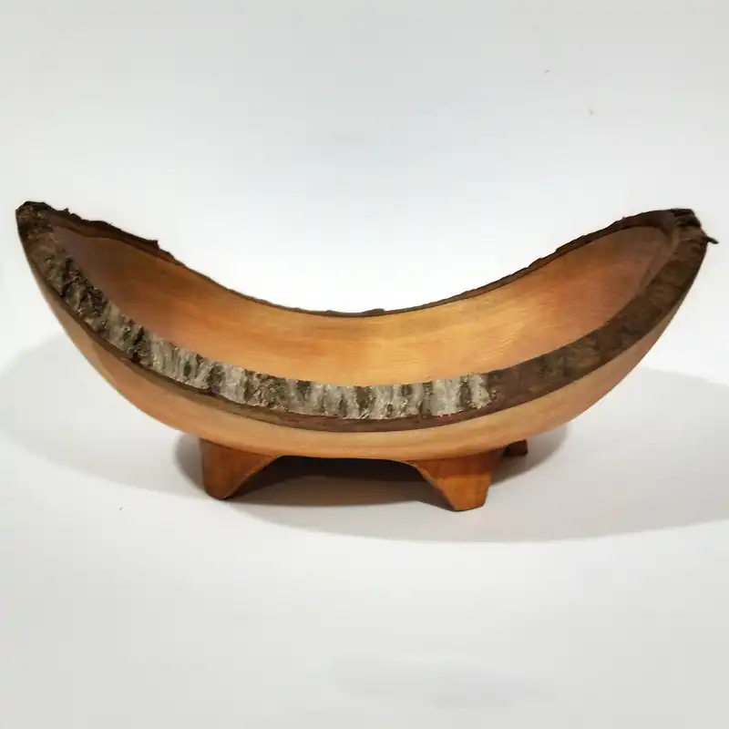 کاسه چوبی مدل کشکول کد 105