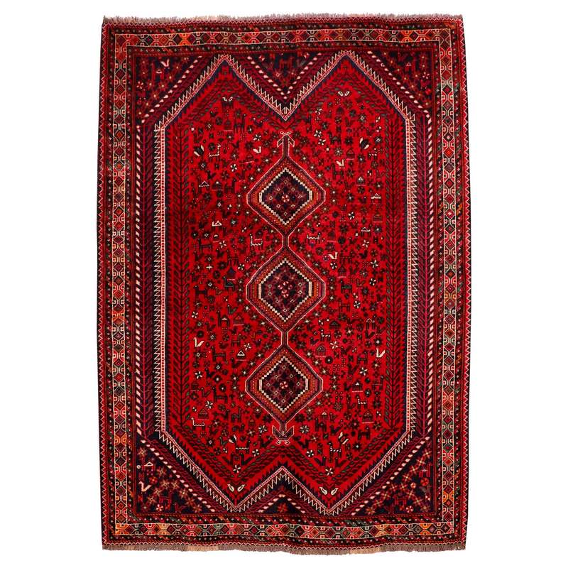 فرش دستباف قدیمی پنج و نیم متری سی پرشیا کد 154074