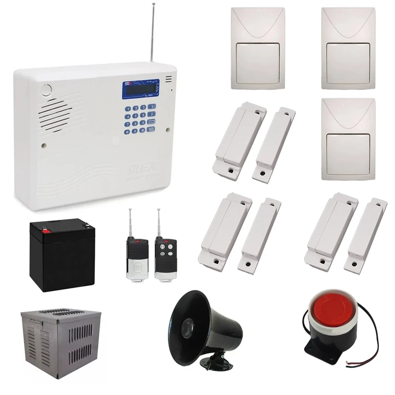 سیستم امنیتی دزدگیر سایلکس مدل SG8 - 805S کد Futal3 MGN3