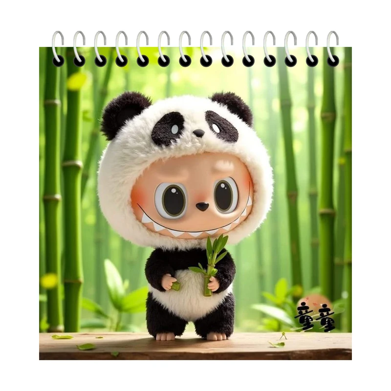 دفترچه یادداشت 50 برگ آلبالو مدل عروسک لبوبو کد 4123