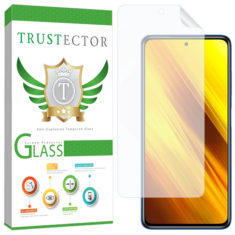 محافظ صفحه نمایش تراستکتور مدل TNMF مناسب برای گوشی موبایل شیائومی Poco X3