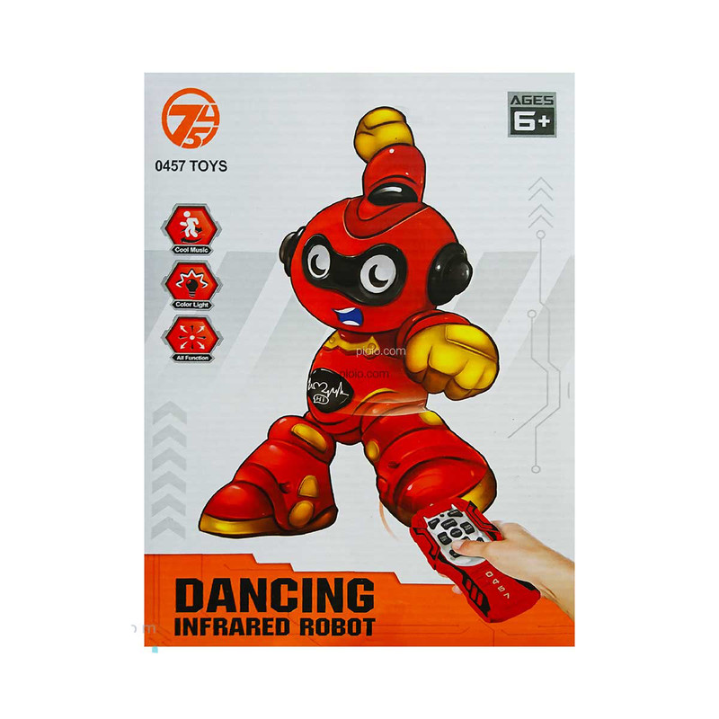 ربات کنترلی مدل Dancing Infrared Robot کد 0457
