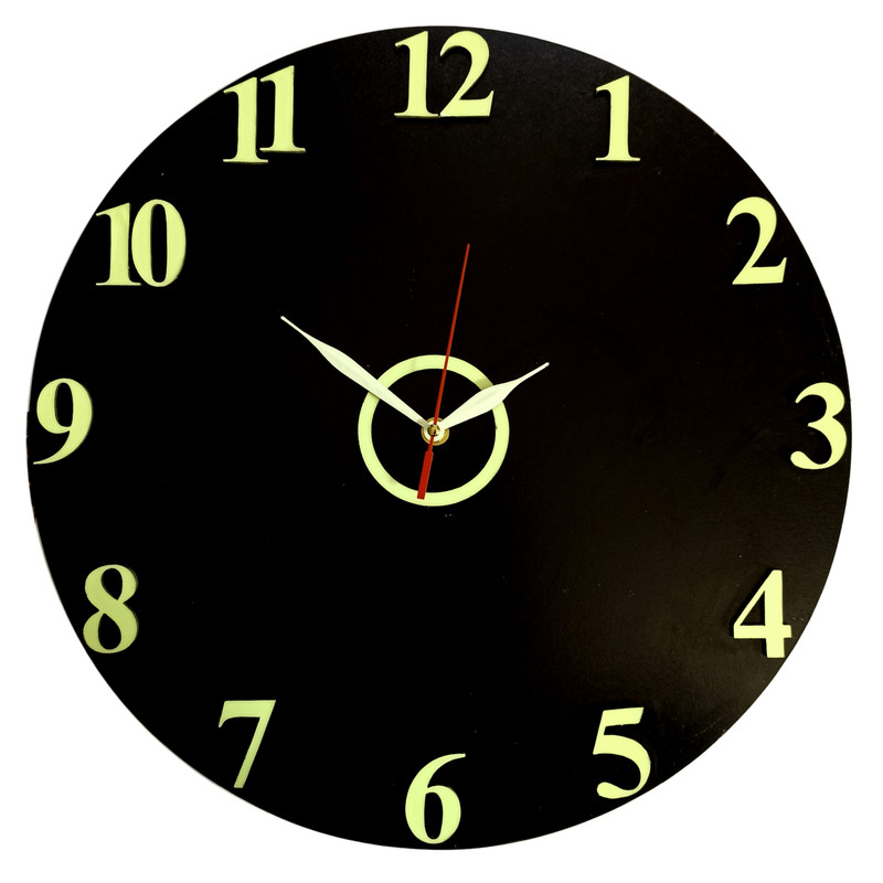 ساعت دیواری مدل شب تاب