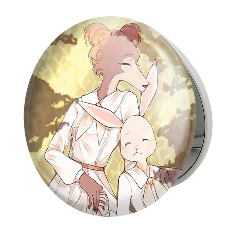 آینه جیبی خندالو طرح هارو و جونو انیمه بیستارز مدل تاشو کد 33463