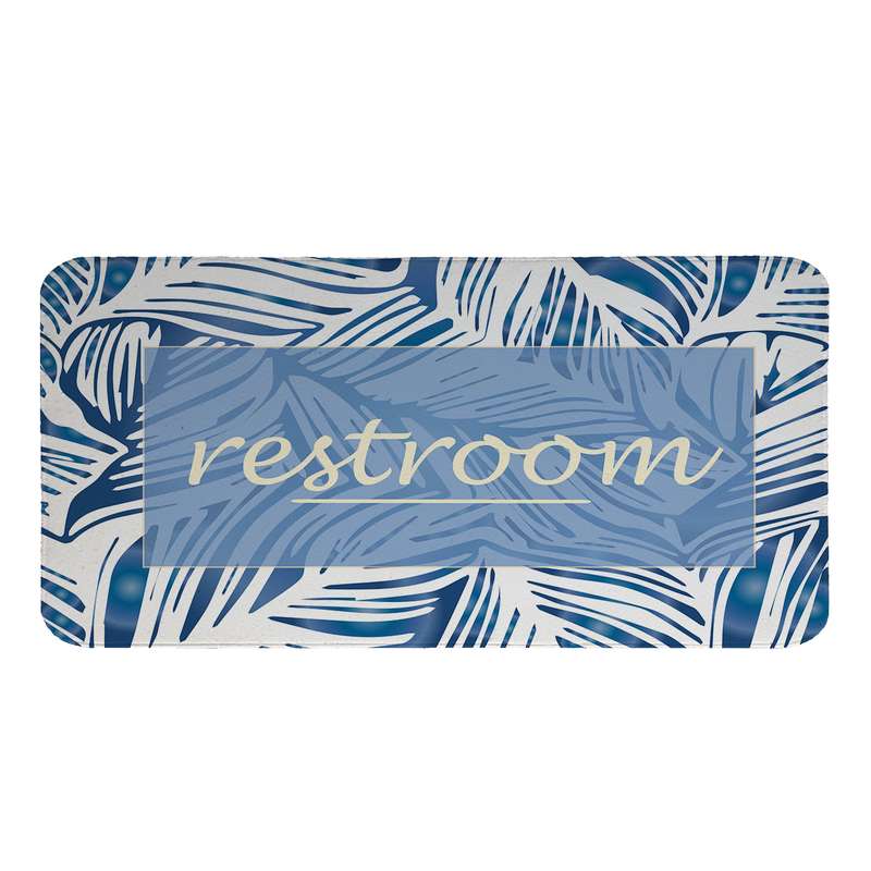  پادری طرح Restroom کد 9322 سایز 60 × 110 سانتی متر