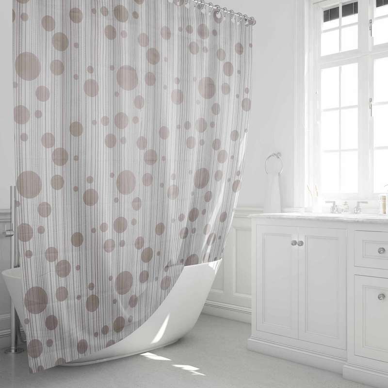   پرده حمام پیسو مدل BZ-27 سایز  180×200 سانتی متر