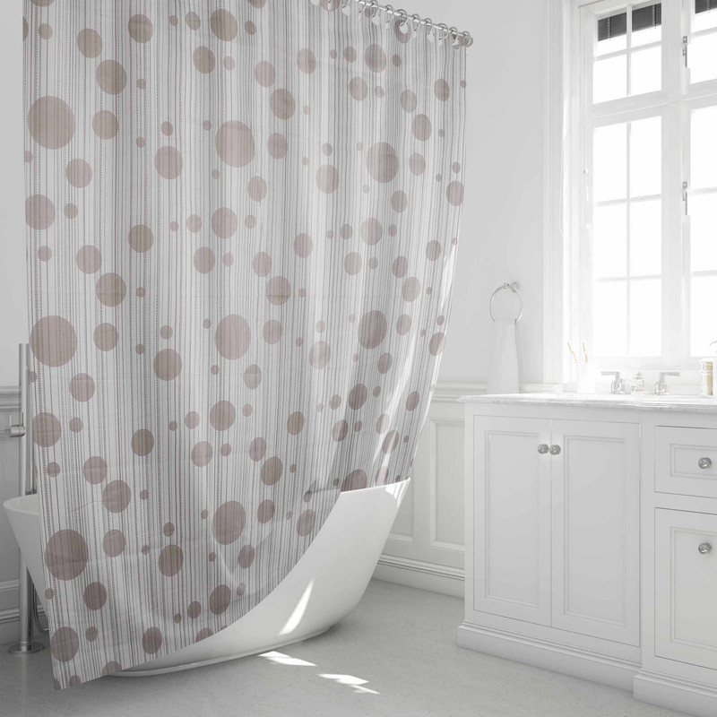   پرده حمام پیسو مدل BZ-27 سایز  180×200 سانتی متر