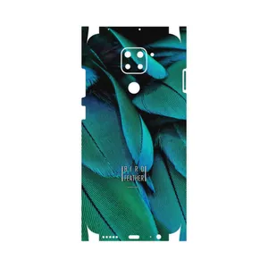 MAHOOT Green Feather-FullSkin Cover Sticker for Xiaomi Redmi Note 9