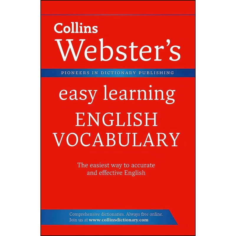 کتاب Collins Webster's Easy Learning English Vocabulary. اثر Collins Dictionaries انتشارات Collins