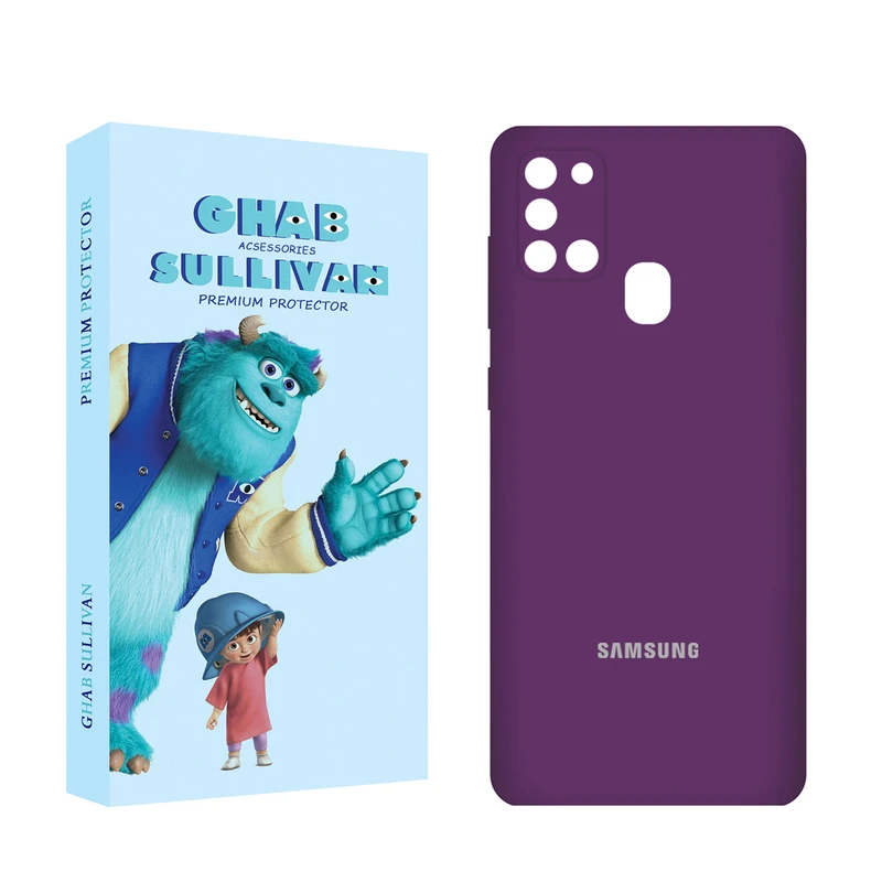 کاور قاب سالیوان مدل SILICON مناسب برای گوشی موبایل سامسونگ Galaxy A21s 