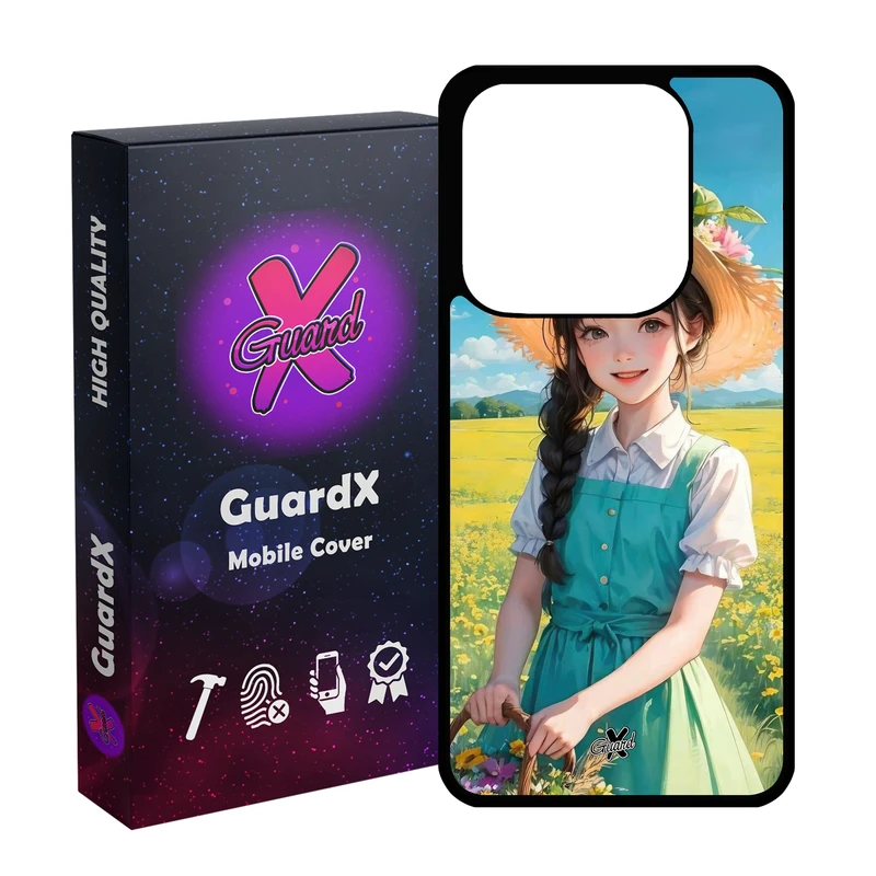 کاور گارد ایکس طرح دختر مدل 10662 مناسب برای گوشی موبایل شیائومی Redmi Note 14 4G