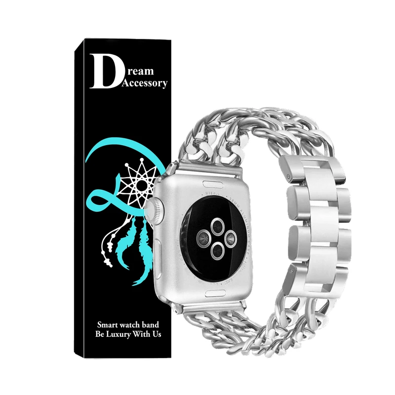 بند دریم مدل Cartier 2R مناسب برای اپل واچ سری 6 40 میلیمتری