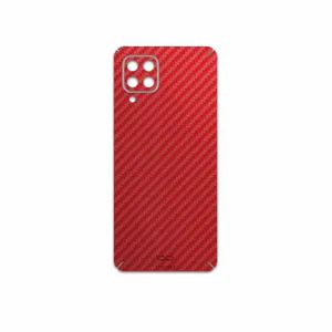 MAHOOT Red-Fiber Cover Sticker for Samsung Galaxy M32