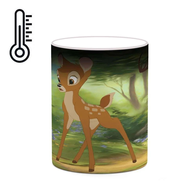 ماگ حرارتی کاکتی مدل کارتون Bambi کد mgh22199