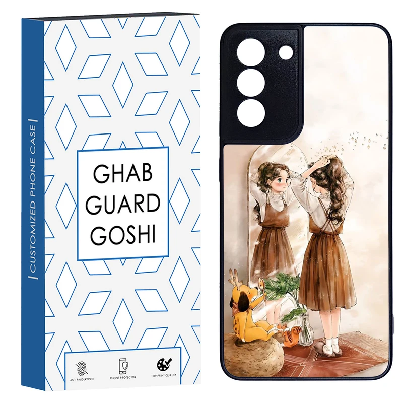 کاور قاب گارد گوشی طرح دخترانه کد TPU-019 مناسب برای گوشی موبایل سامسونگ Galaxy S21 fe