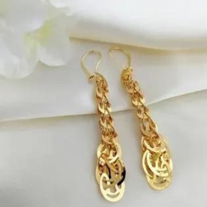 گوشواره زنانه مدل بیروتی پولکی کد Ethiopia گوشواره زنانه مدل بیروتی پولکی کد Ethiopia