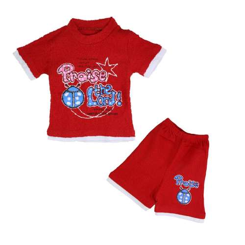 ست تی شرت و شلوارک بچه گانه جی جی کو دخترانه کد 10