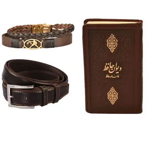 ست هدیه طرح تولد مهر  کهن چرم مدل m99-7