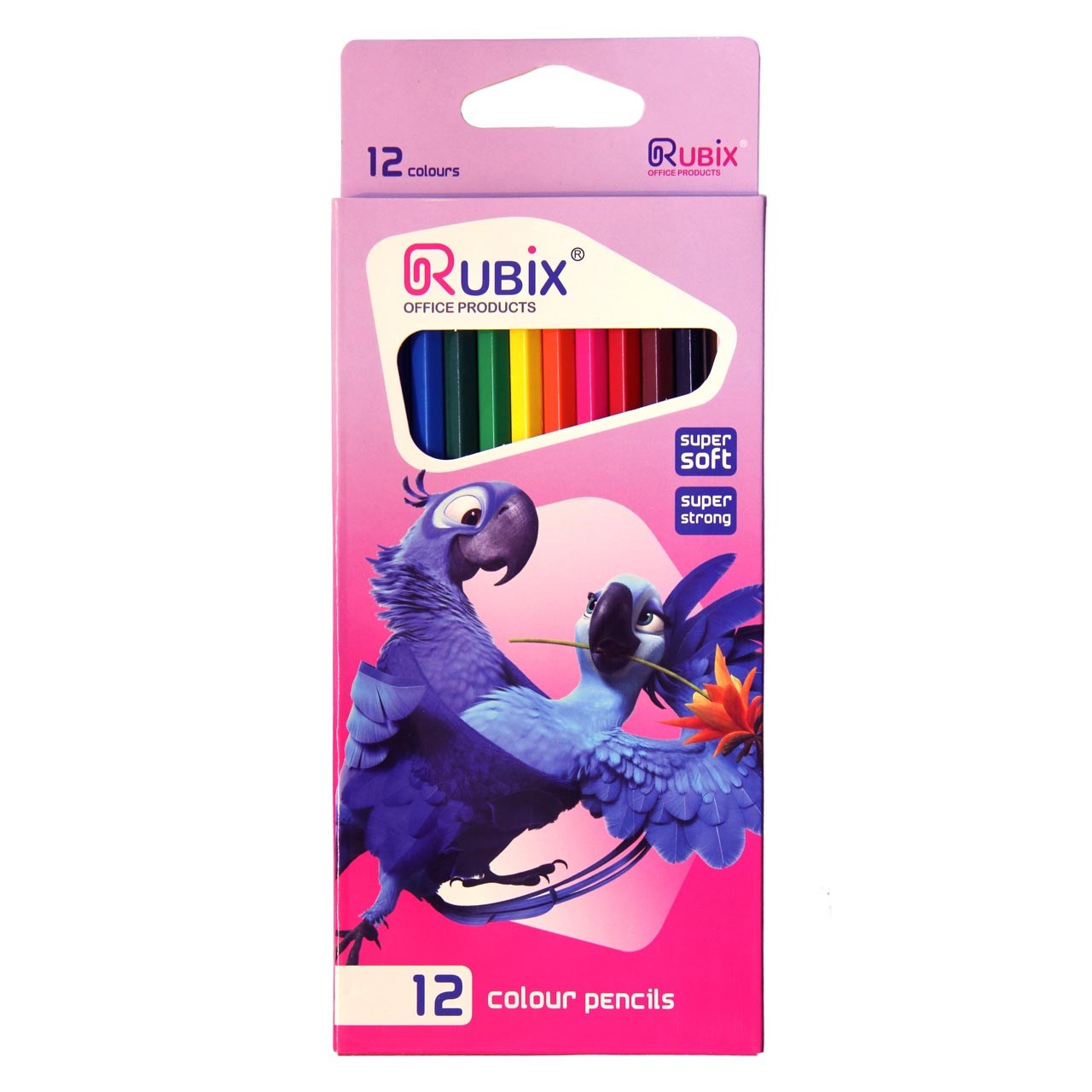 مداد رنگی 12 رنگ روبیکس MRX35