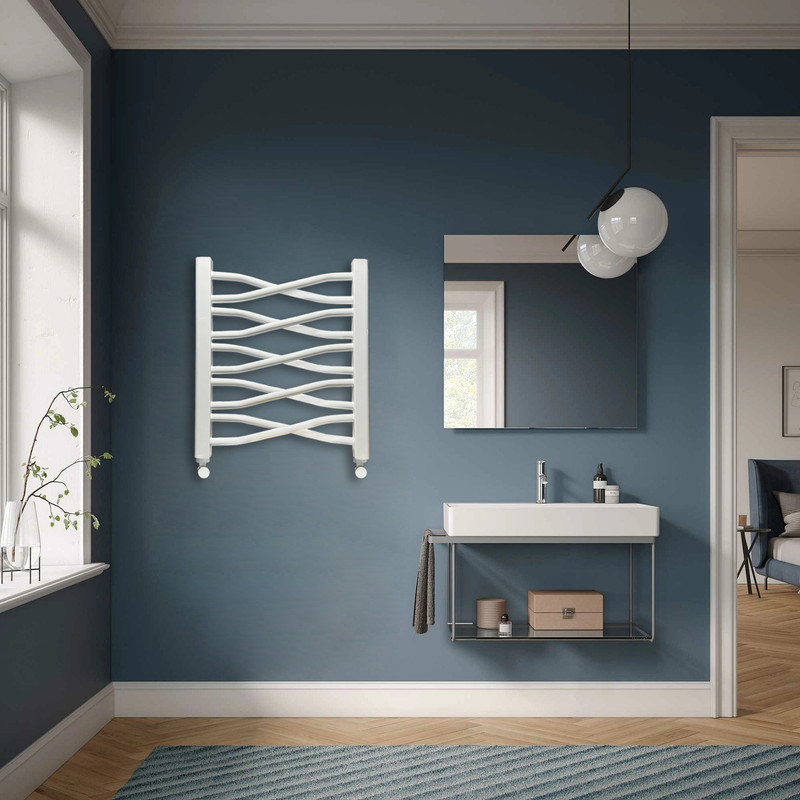 رادیاتور حوله خشک کن هاتیپس مدل زیگزاگی 50*60