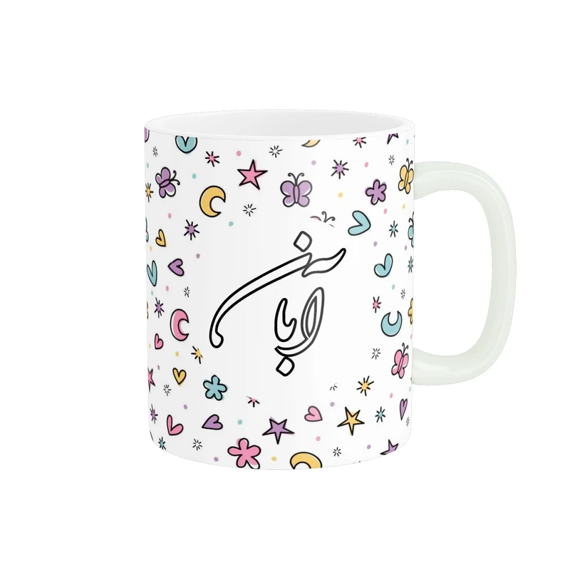 ماگ پاد آفرین مدل تولدی طرح ماه آبان کادو تولد کد p11368