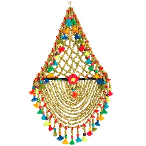 دیوارکوب تزئینی مدل اسپند اسفند سنتی چشم نظر دکوری زینتی طرح قطره